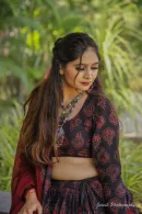 Cotton Ajrakh Chaniya Choli