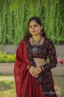 Cotton Ajrakh Chaniya Choli