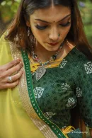 Yellow and Green Chaniya Choli
