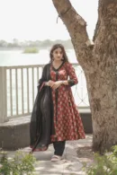 ajrakh cotton kurti