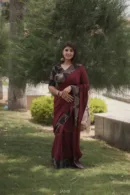 Ajrakh Saree cotton