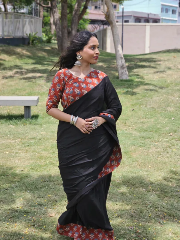 Rang-e- ajrakh Saree Collection - Image 2