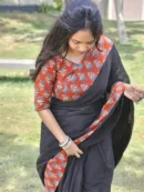 Rang-e- ajrakh Saree Collection